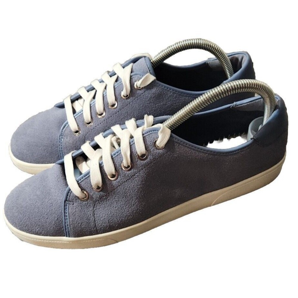 Vionic Sunny Brinley Water Resistant Suede Sneaker Lace Up Shoes Womens Size 9.5